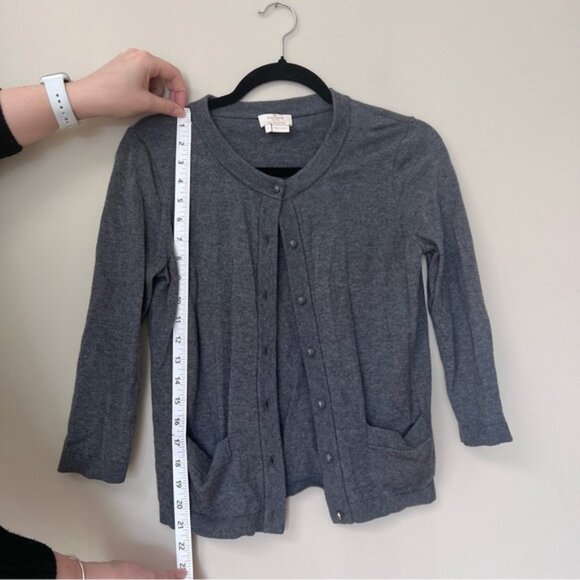 Kate Spade New York Grey Button Cardigan - Picture 3 of 6
